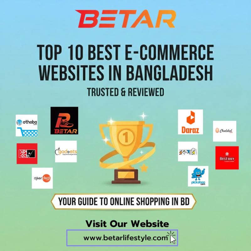Top 10 Best E-commerce Websites in Bangladesh | Trusted and Reviewed