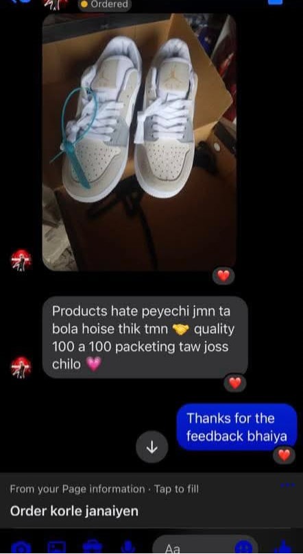 Customer review screenshot