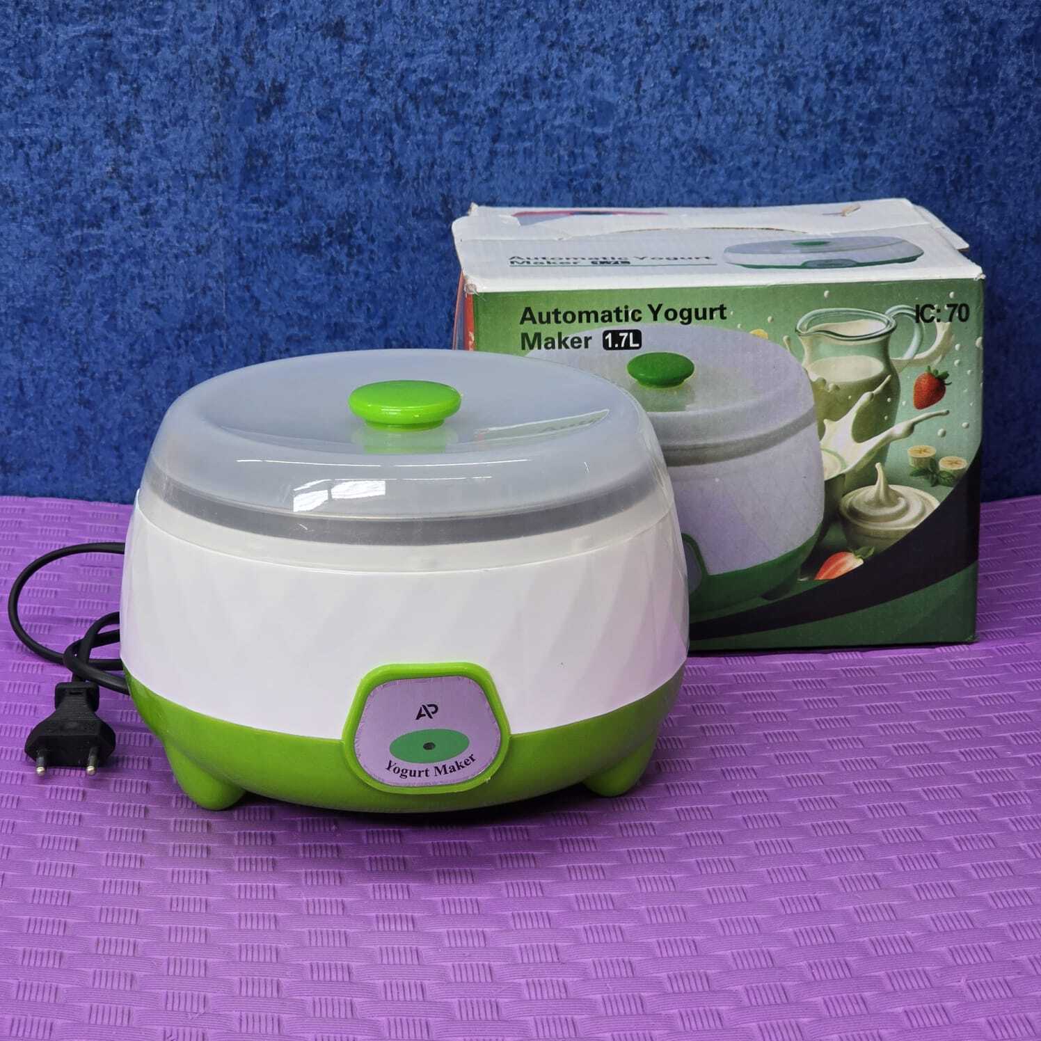 AP Yogurt Maker 1.7L – Electric Doi Maker Machine for Homemade Fresh Yogurt (Easy & Healthy)